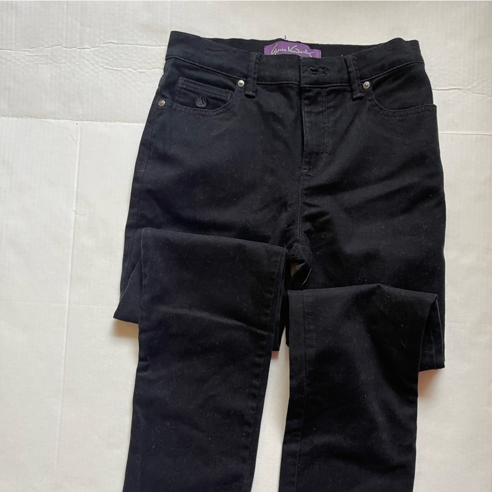 Black Amanda Gloria Vanderbilt jeans